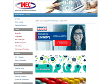 Tablet Screenshot of inecontinuada.com.br